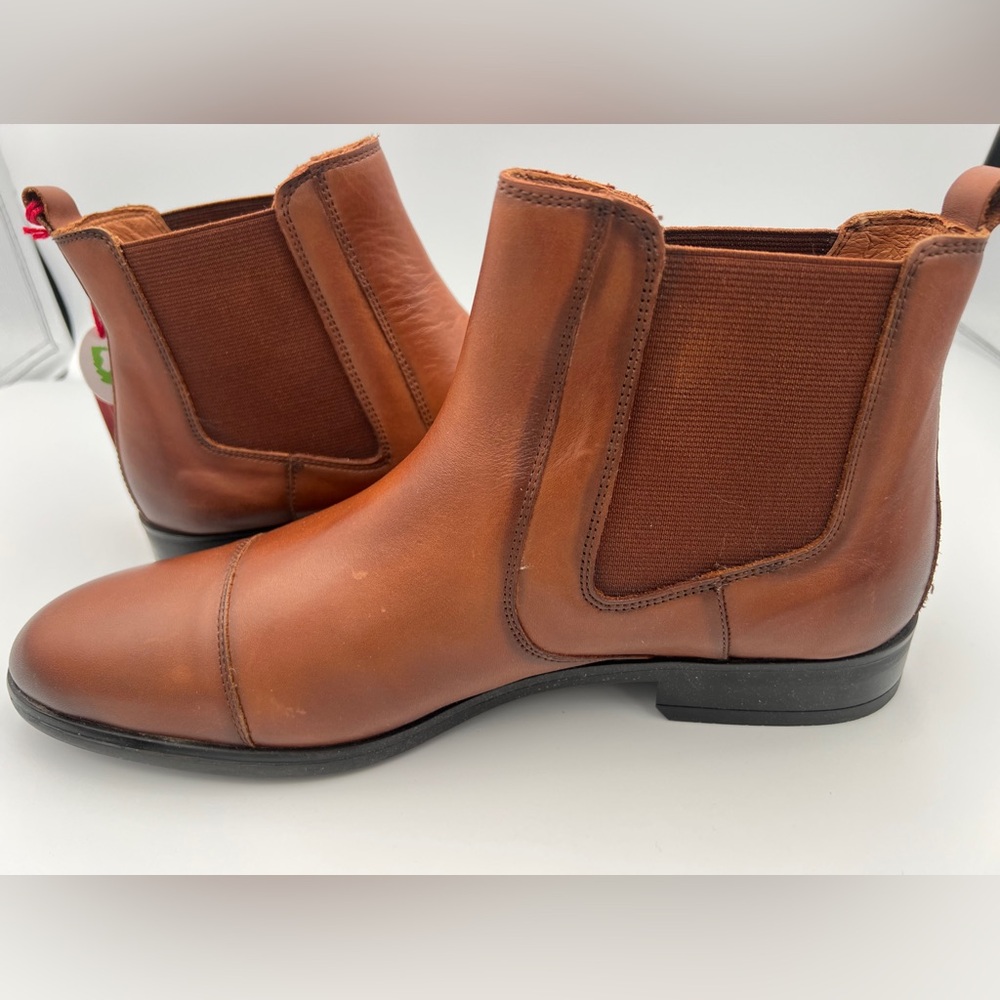 Pikolinos Women's High Ankle Block Heel Slip On Boots Brown US 10-10.5 EU 41 NEW - Picture 6 of 16